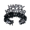 Black & Silver Happy New Year Tiara Black & Silver Happy New Year Tiara