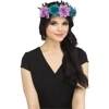 Green and Purple Fairy Floral Crown Green and Purple Fairy Floral Crown