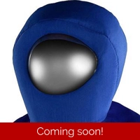 Blue Suspicous Spaceman Mask