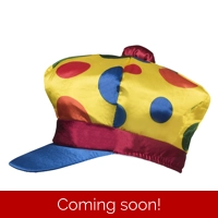 Polka Cot Clown Cap