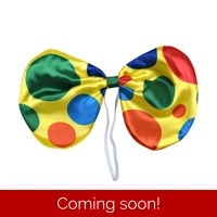 Polka Dot Clown Bow Tie