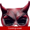 Half Mask- Face Evil Half Mask- Face Evil