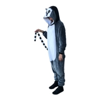 Lemur Onesie Adult Costume