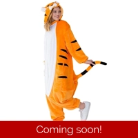 Tiger Onesie Adult Costume