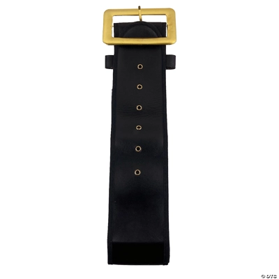 Adult Naugahyde Santa Belt with Prong Buckle - Large