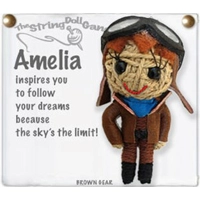 Amelia String Doll Keychain
