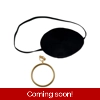 Pirate Eye Patch with Earring Pirate Eye Patch with Earring
