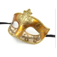 Gold Vintage Venetian Roman Eyemask
