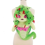 MEDUSA PLUSH BACKPACK IN POLYESTER MEDUSA PLUSH BACKPACK IN POLYESTER