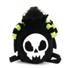 Glow in the Dark Skull Head Spider Plush Backpack in Polyester Glow in the Dark Skull Head Spider Plush Backpack in Polyester