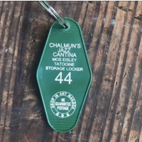 Chalmun's Jazz Cantina Motel Key Fob Keychain