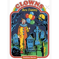 Clowns are funny Magnet