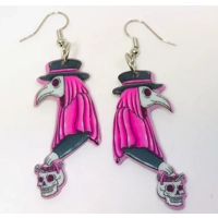 Plague Doctor Earrings