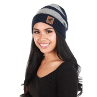 Heathered Knit Beanie Ravenclaw