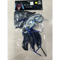 Feather Eyemask with Stick