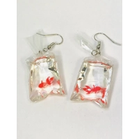 Goldfish Bag earrings