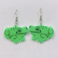 Acrylic Frog Earrings