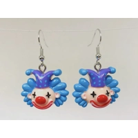 Clown Head Earrings
