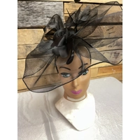 Black Fascinator