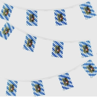 16 foot Bavarian Flag Pennant Banner
