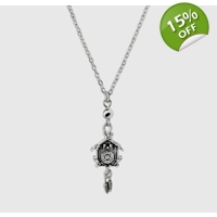 German Cuckoo Clock Pendant Necklace