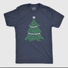 Dog Paw Christmas Tree T-Shirt (Men) Dog Paw Christmas Tree T-Shirt (Men)