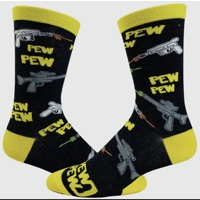 Pew Pew Socks Mens (9-11)