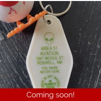 Area 51 Motel Key Fob Keychain