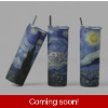 Starry Falcon Blue Glow Tumbler