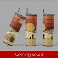 Tatooine Red Glow Tumbler