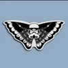 Stormtrooper Moth Sticker