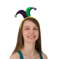 Mardi Gras Jester Headband