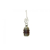 Solid Brass Anchor Red Lantern Christmas Ornament 4 Solid Brass Anchor Red Lantern Christmas Ornament 4