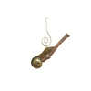 Antique Brass Bosun Whistle Christmas Ornament 4 Antique Brass Bosun Whistle Christmas Ornament 4