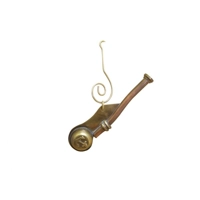 Antique Brass Bosun Whistle Christmas Ornament 4