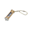 Solid Brass Hour Glass Key Chain 6 Solid Brass Hour Glass Key Chain 6
