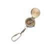 Solid Brass Compass w/Lid Key Chain 5 Solid Brass Compass w/Lid Key Chain 5