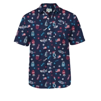 Lights and Liberty Button Up