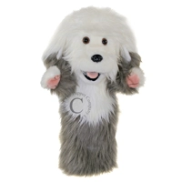 Long Sleeve Old English Sheepdog Puppet