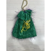 Mardi Gras Pouch Purse