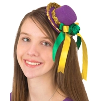 Mini Mardi Gras Hat