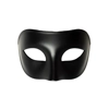 Black Domino Metallic Eye Mask Black Domino Metallic Eye Mask