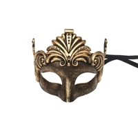 Bronze Cat Eye Romanesque Swirl Eye Mask