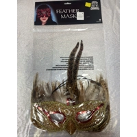 Pheasant Feather Eyemask