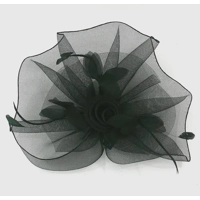 Black Feather Fascinator