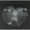 White Floral Fascinator White Floral Fascinator