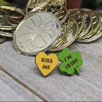 Kiss Me I'm Irish Earrings