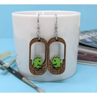 Monster Attack Dangle Earrings