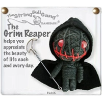 The Grim Reaper String Doll Keychain