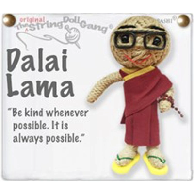 Dalai Lama String Doll Keychain